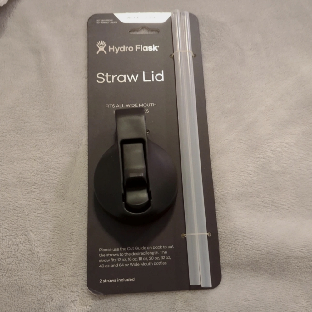 Hydro Flask Straw Lid Set for Wide Mouth